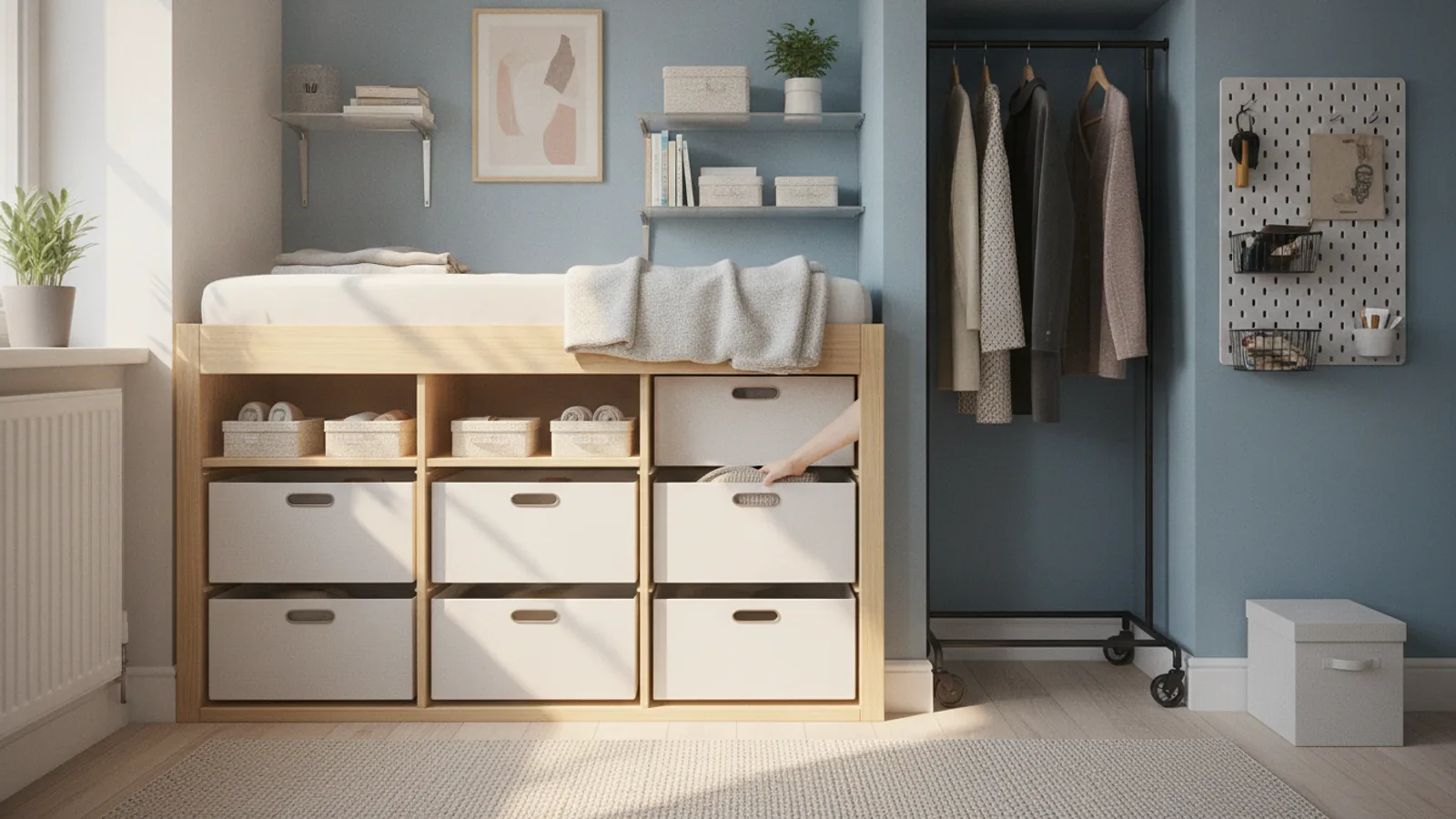 How To Plan A Compact Bedroom Storage Reset For A Rented Flat cover image
